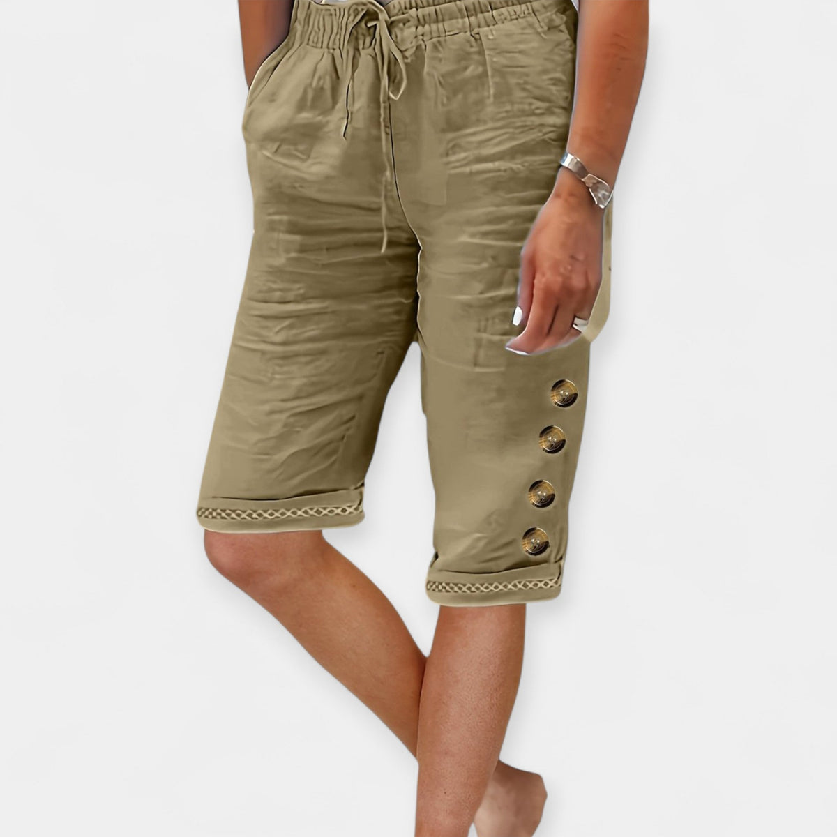 Anna | Lightweight Bermuda Shorts