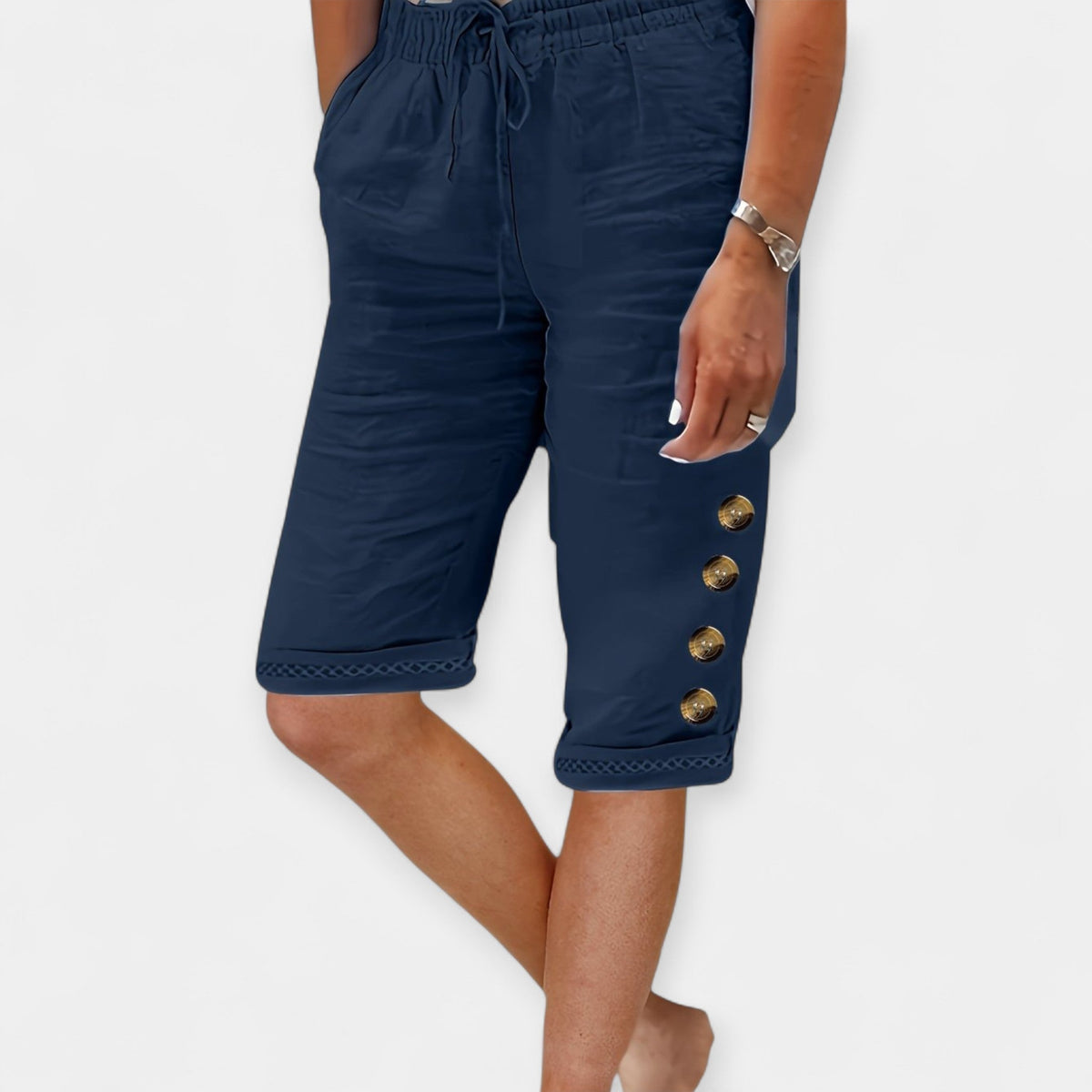 Anna | Lightweight Bermuda Shorts