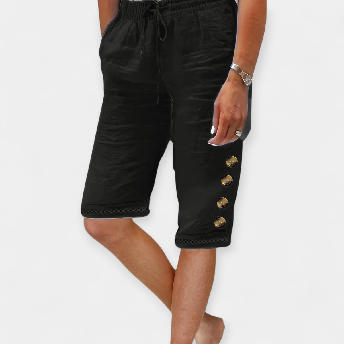 Anna | Lightweight Bermuda Shorts