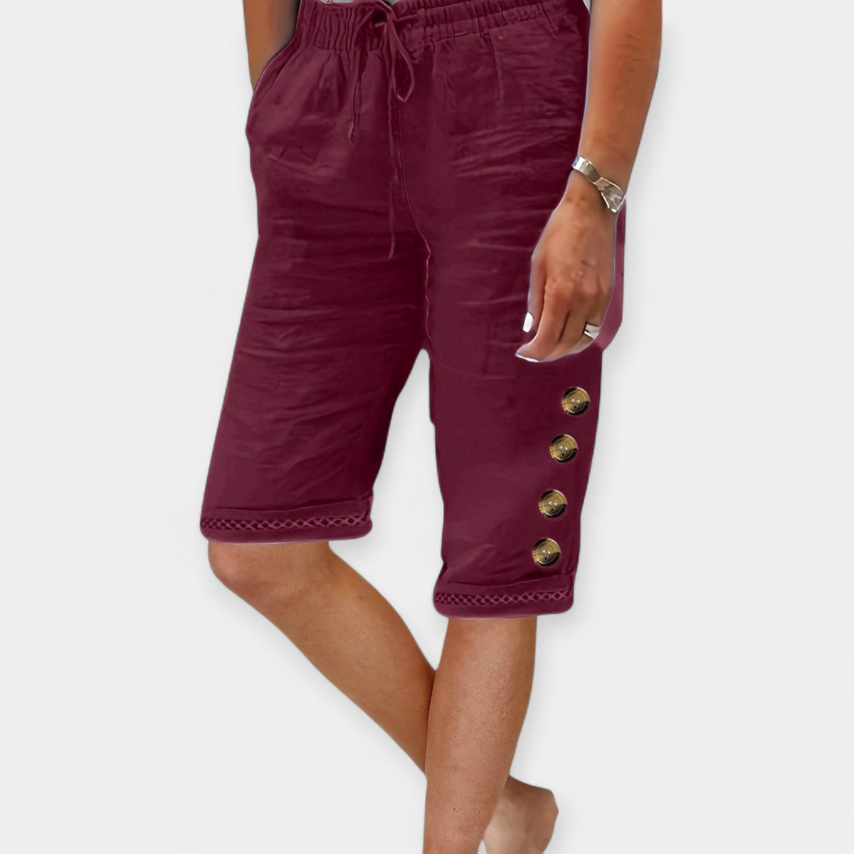 Anna | Lightweight Bermuda Shorts