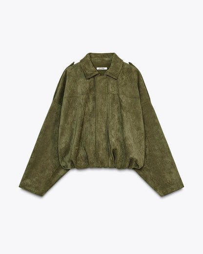 Anna | Suede-Look Jacket