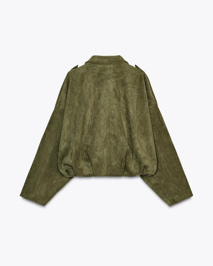 Anna | Suede-Look Jacket