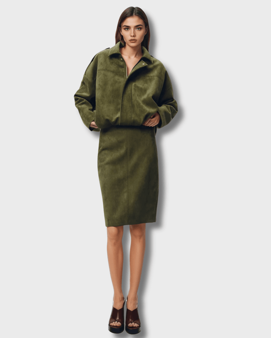 Anna | Suede-Look Jacket