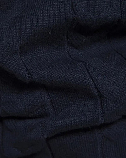 Antony | Patterned Half-Zip Jumper