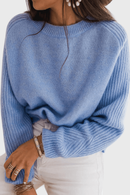 Arlene | Powder Blue Relaxed Jumper