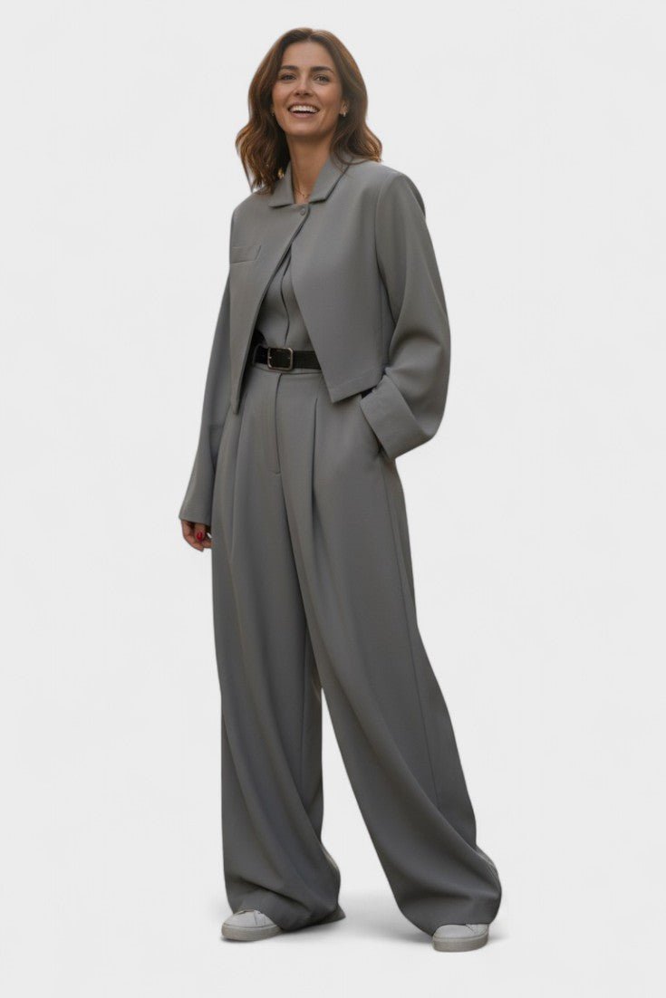 Anthea | Three-Piece Bustier Trouser Set