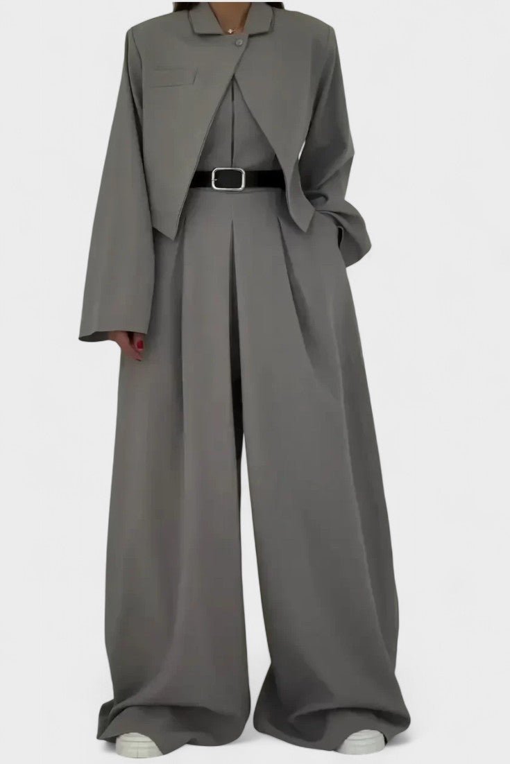 Anthea | Three-Piece Bustier Trouser Set