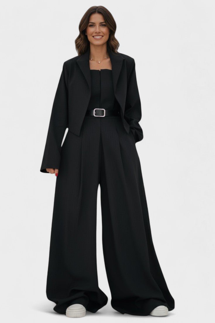 Anthea | Three-Piece Bustier Trouser Set