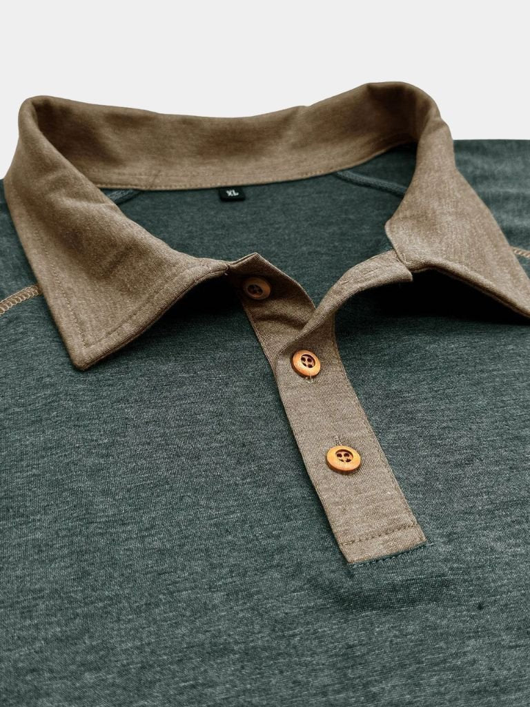 Alfred | Contrast-Trim Polo Shirt