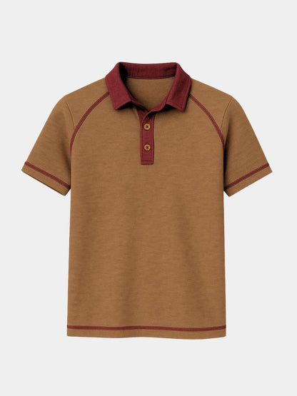 Alfred | Contrast-Trim Polo Shirt