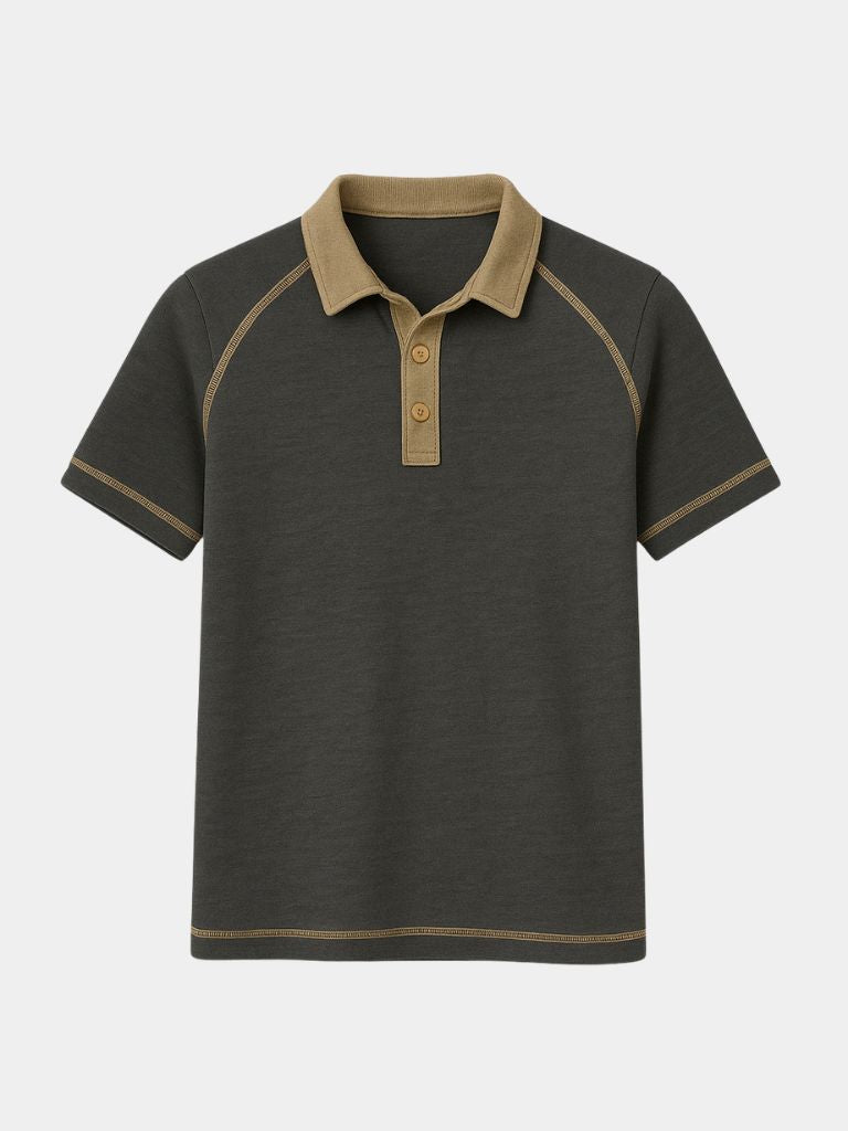 Alfred | Contrast-Trim Polo Shirt