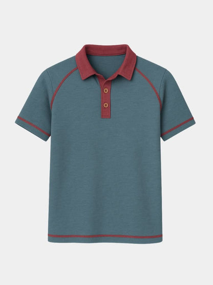 Alfred | Contrast-Trim Polo Shirt
