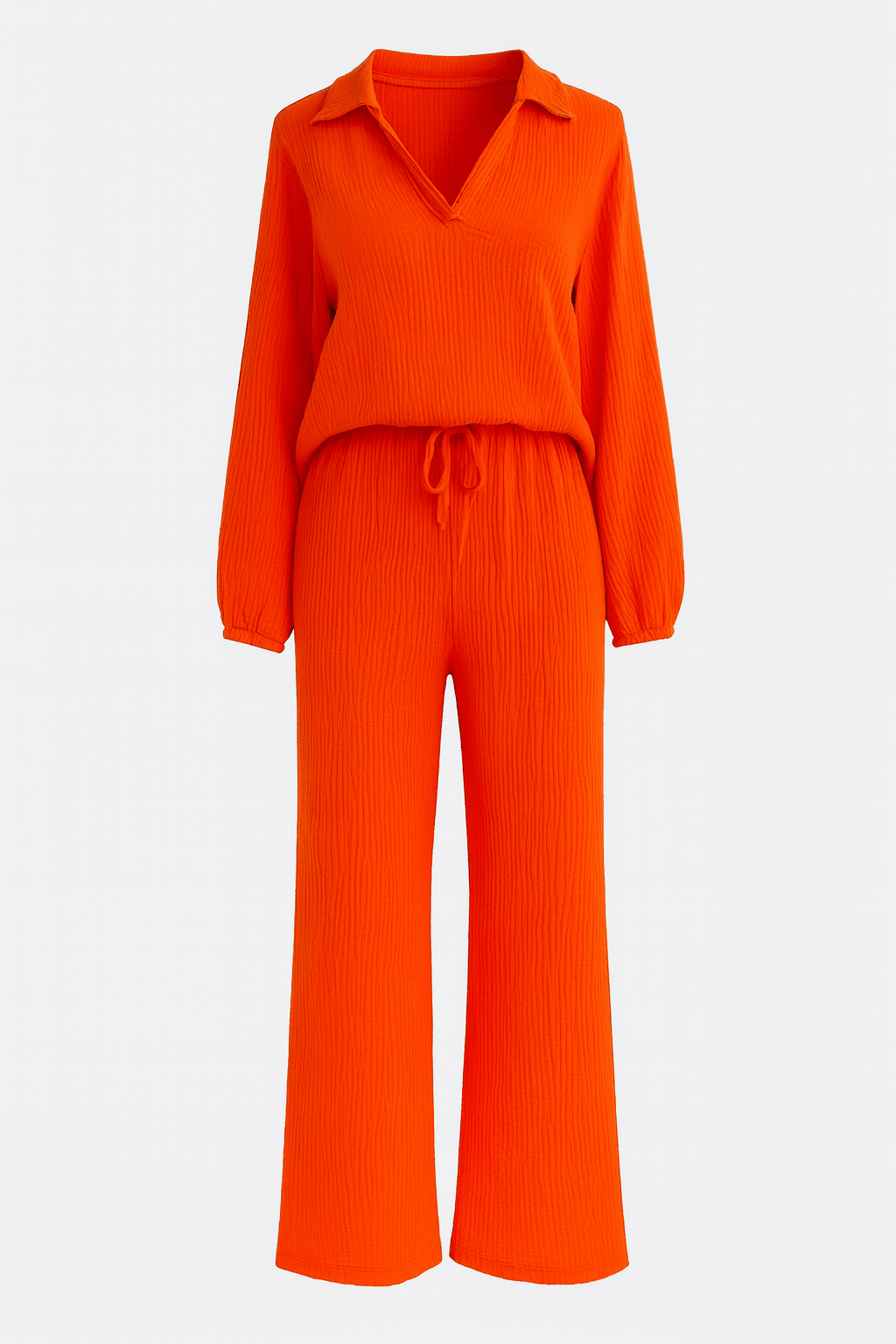 Esther | Relaxed Long-Sleeve Trouser Set