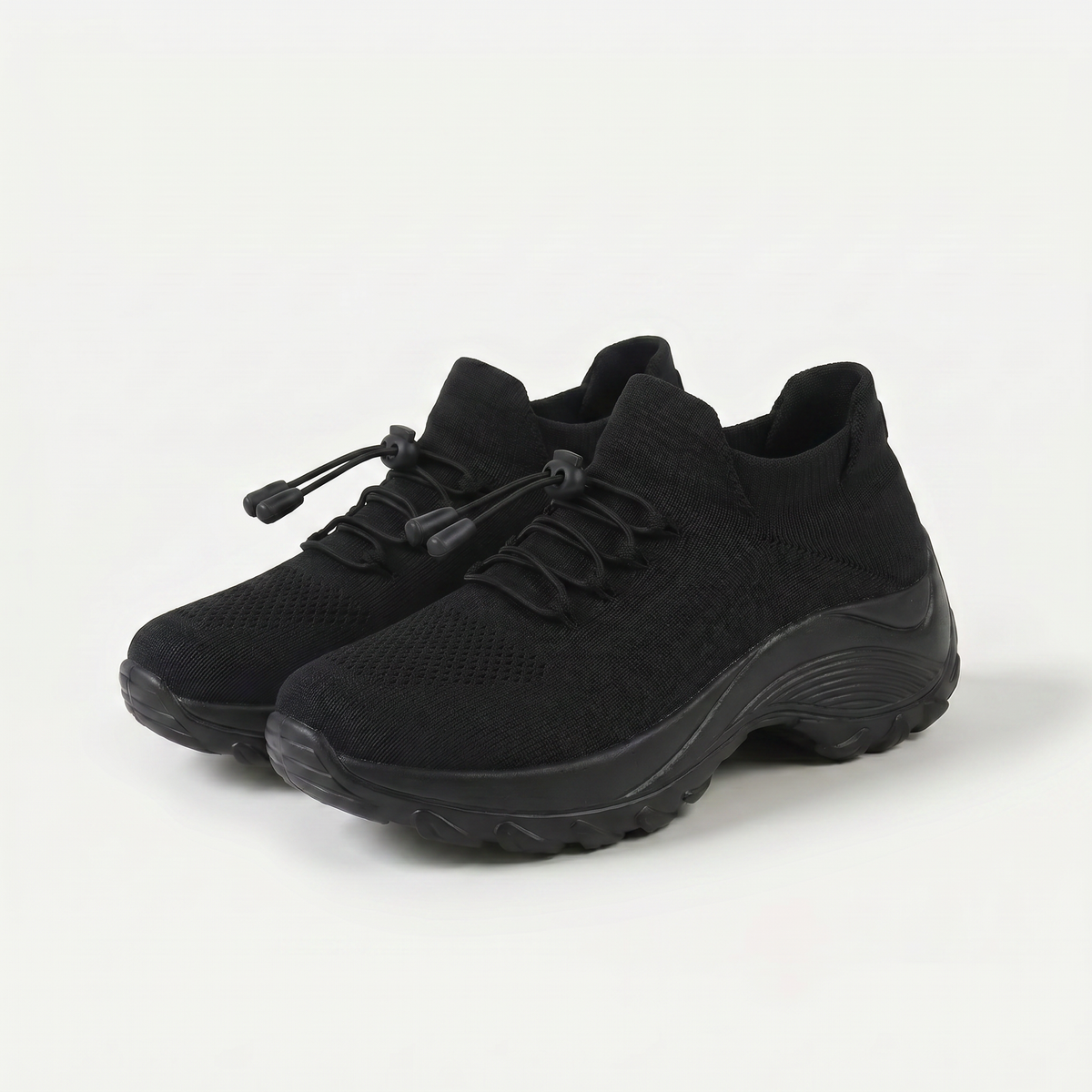 Bryony | Elastic Lace Comfort Trainers