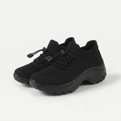 Bryony | Elastic Lace Comfort Trainers