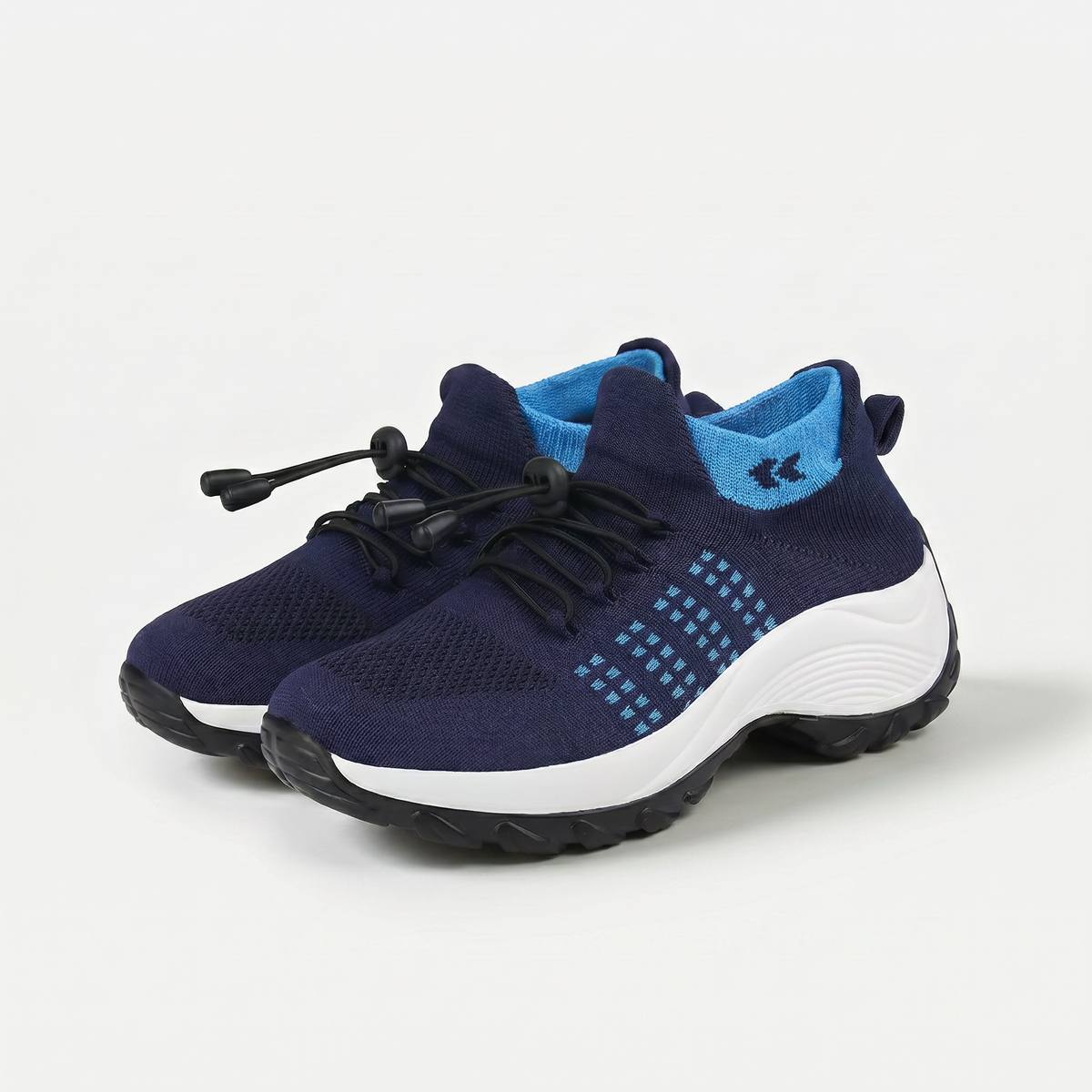Bryony | Elastic Lace Comfort Trainers
