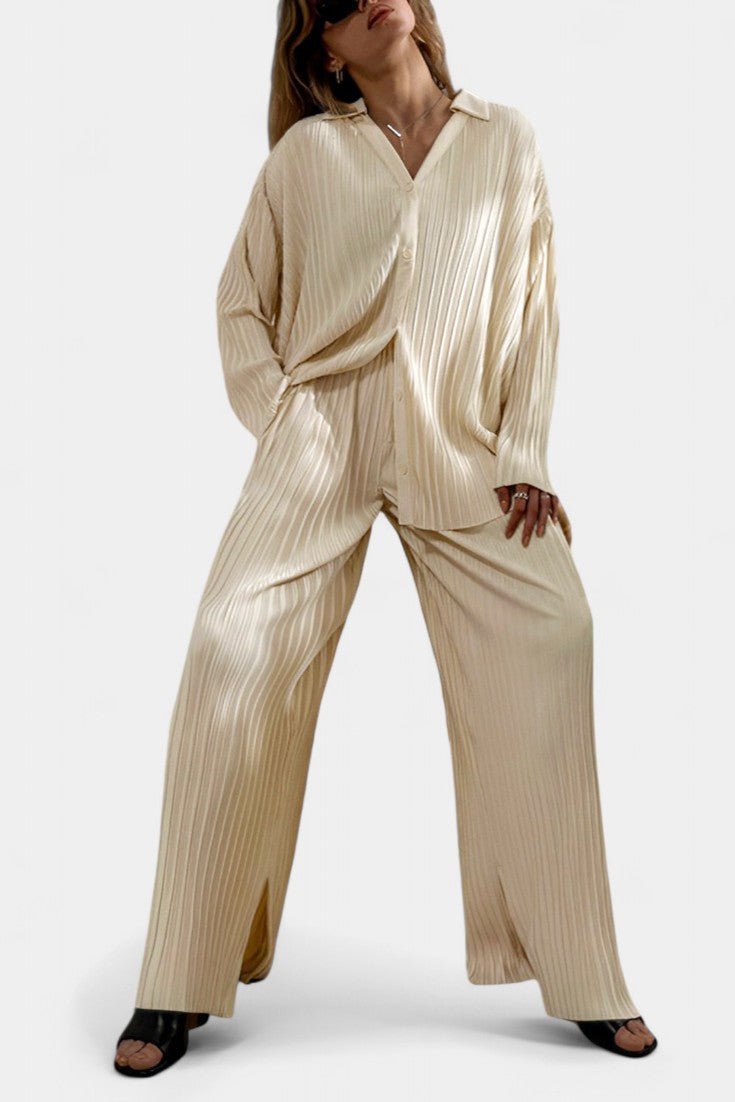 Augusta | Pleated Lounge Trouser Set