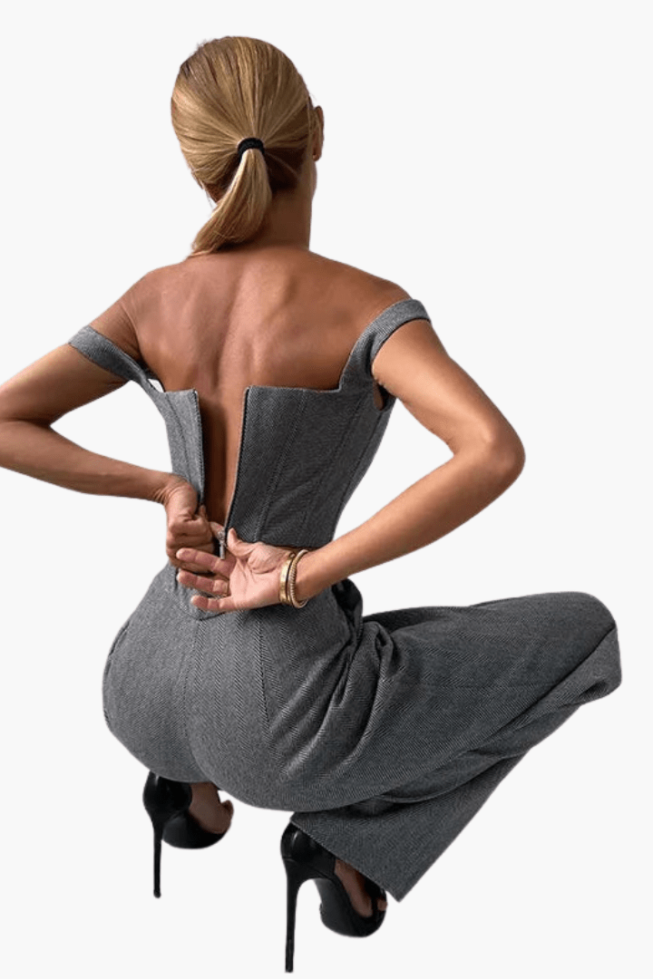 Augusta | Three-Piece Corset Trouser Suit