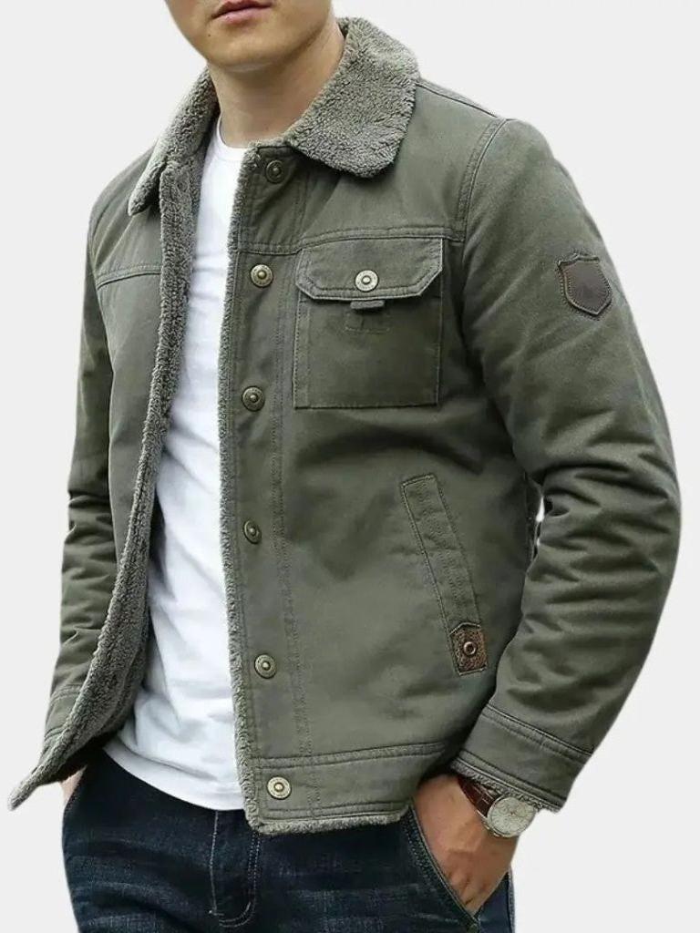 Aidan | Olive Pilot Jacket