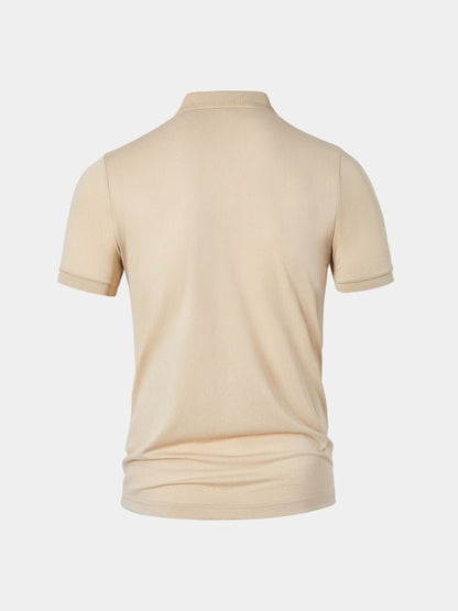 Aidan | Cream Classic Polo Shirt