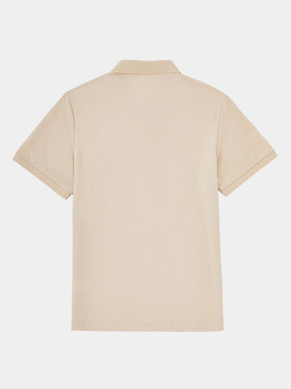 Aidan | Cream Classic Polo Shirt