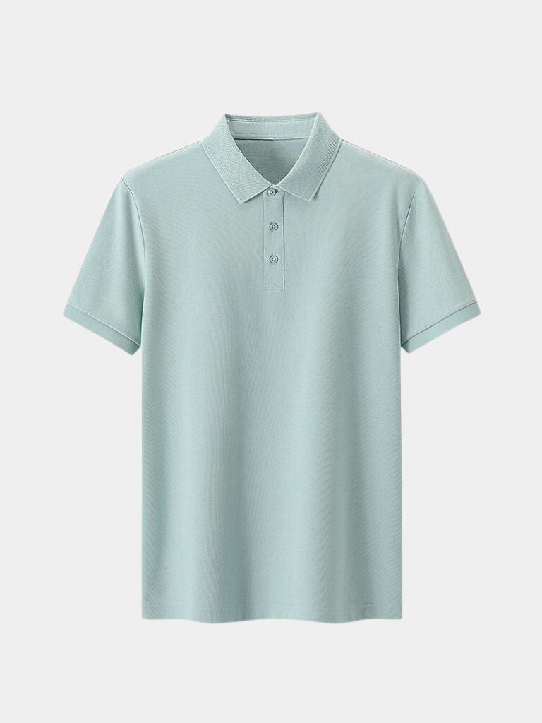 Aidan | Cream Classic Polo Shirt