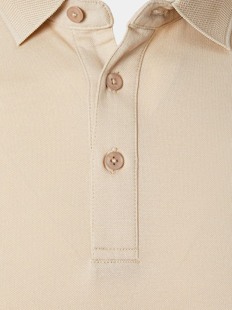 Aidan | Cream Classic Polo Shirt