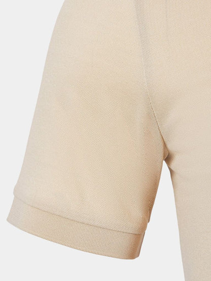Aidan | Cream Classic Polo Shirt