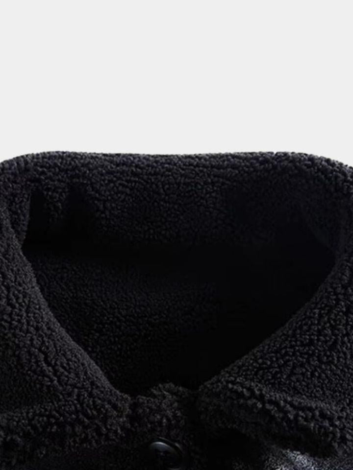 Benjamin | Camel Button-Front Jacket