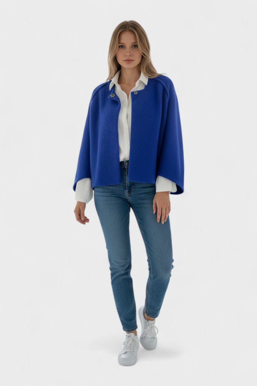 Beatrice | Taupe Crew-Neck Cardigan