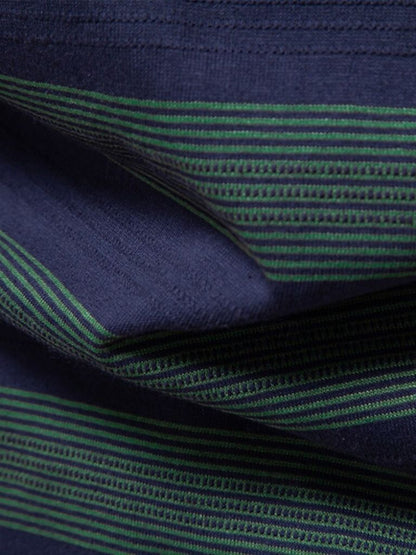 Benjamin | Grey Striped Polo Shirt