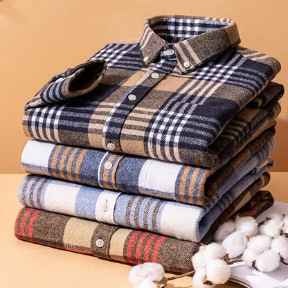 Charles | Black & Grey Check Shirt