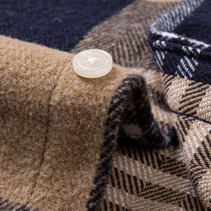 Charles | Black & Grey Check Shirt