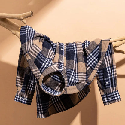Charles | Black & Grey Check Shirt