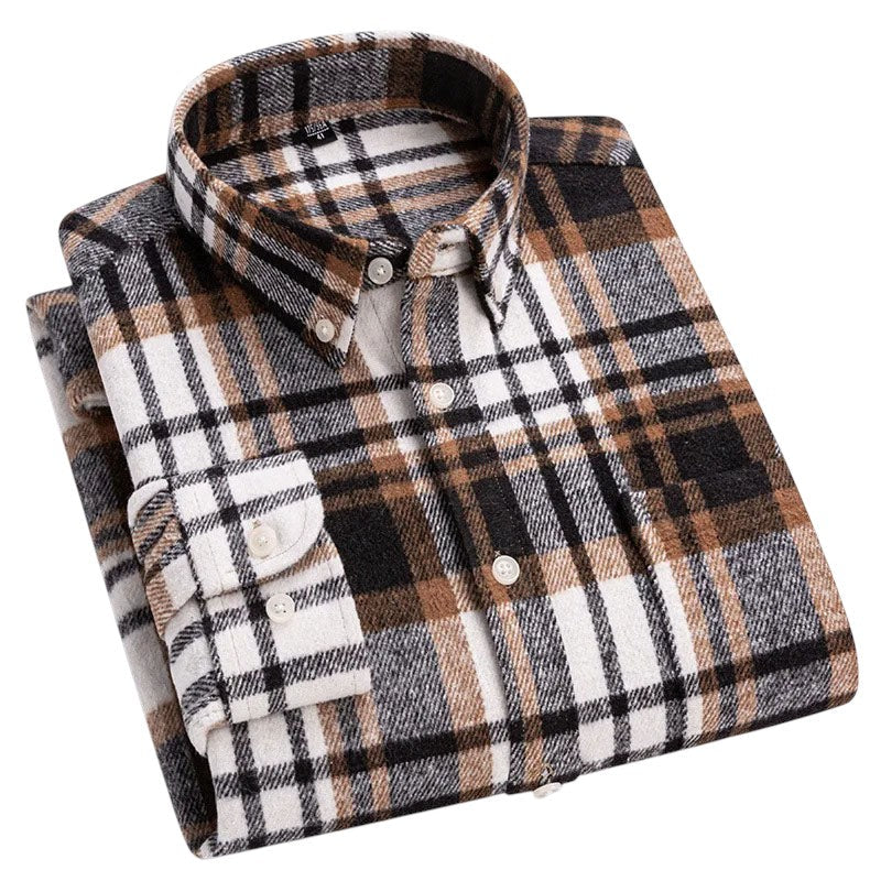 Charles | Black & Grey Check Shirt