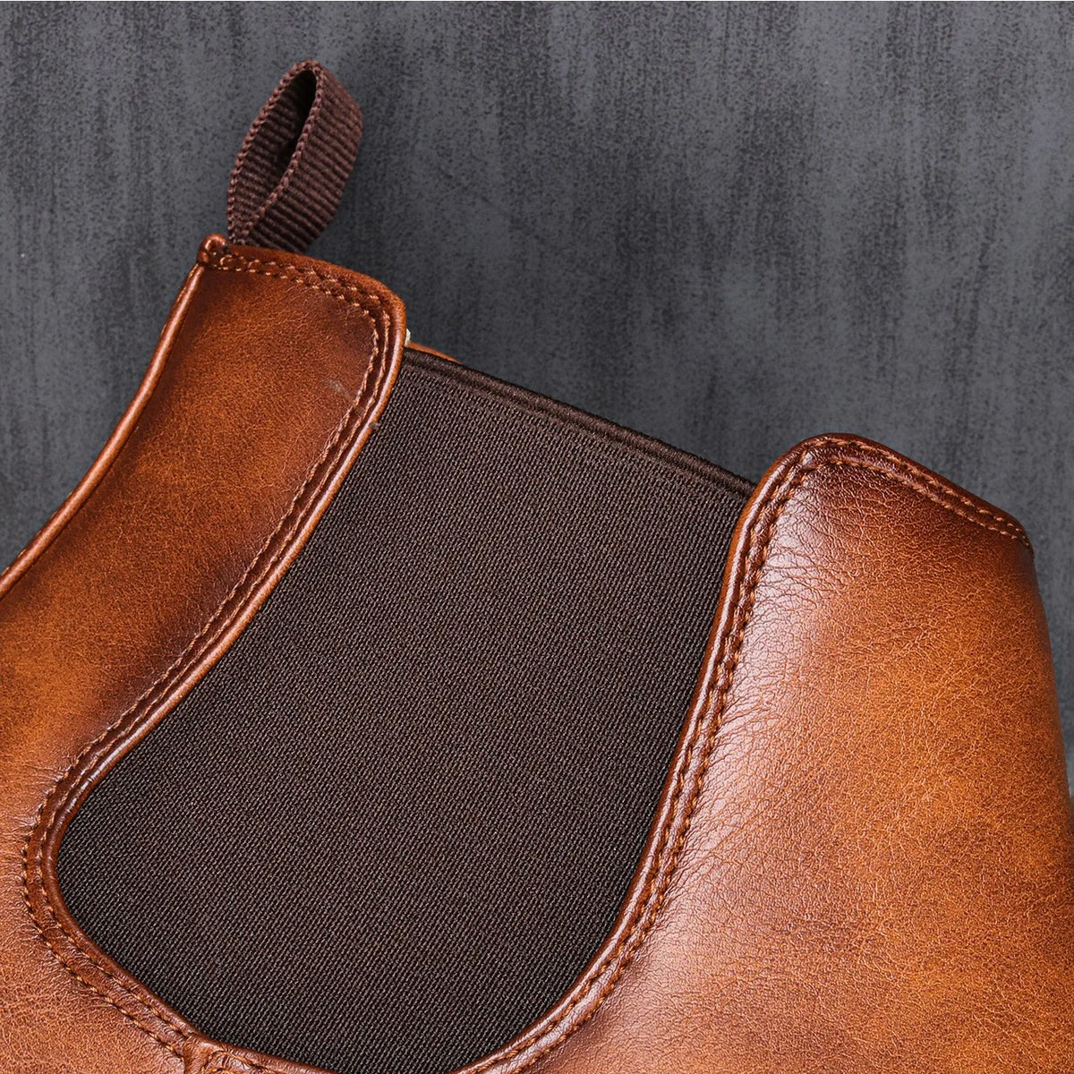 Brandon | Brown Classic Chelsea Boots