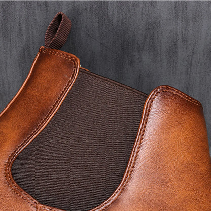 Brandon | Brown Classic Chelsea Boots