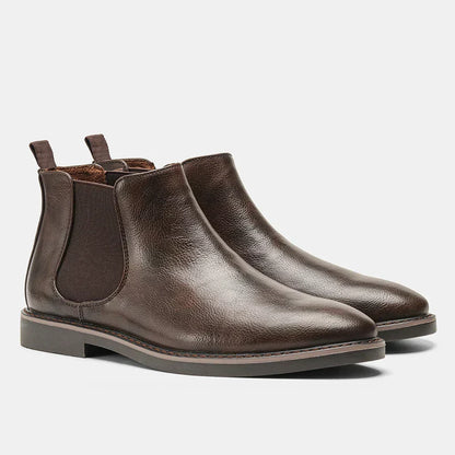 Brandon | Brown Classic Chelsea Boots