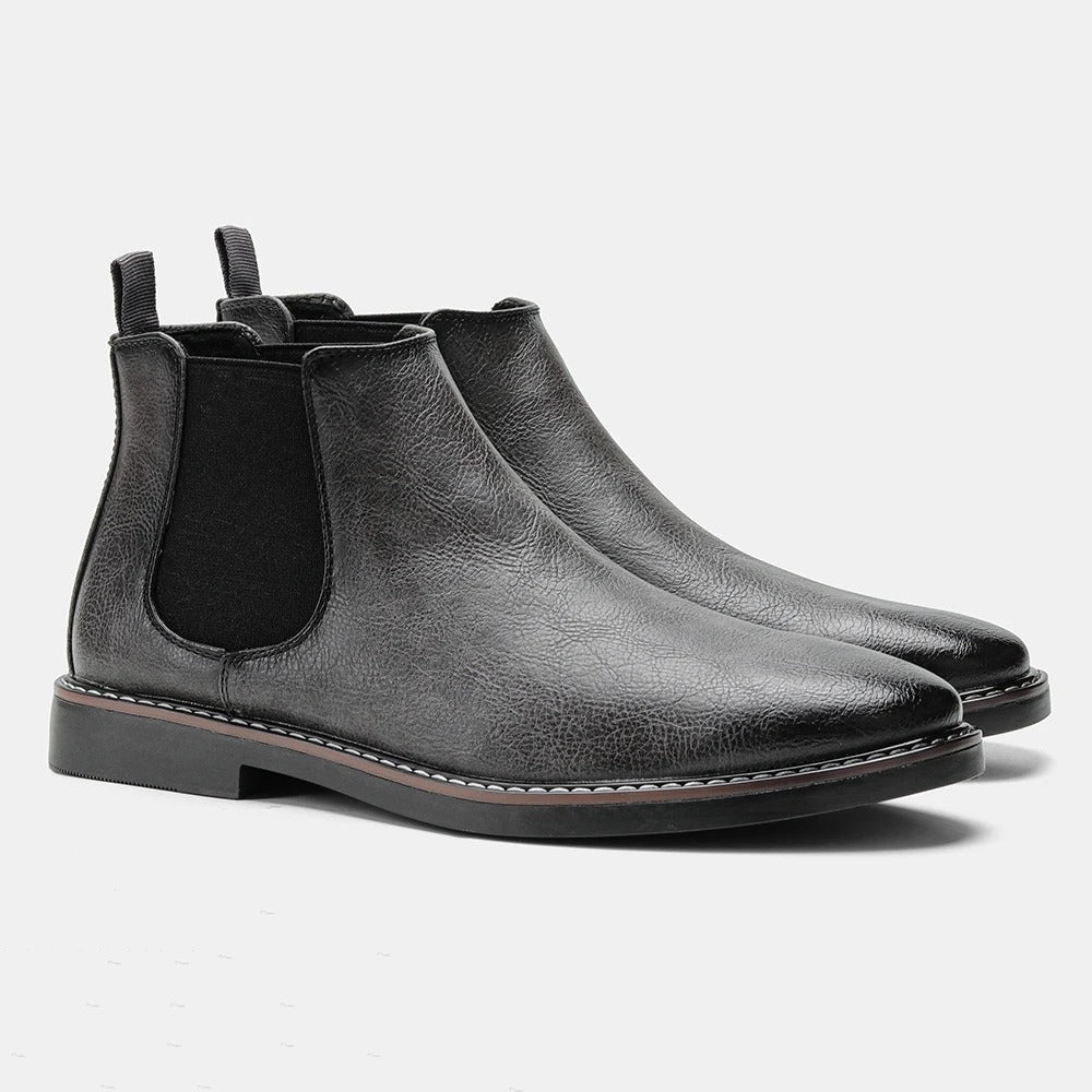 Brandon | Brown Classic Chelsea Boots