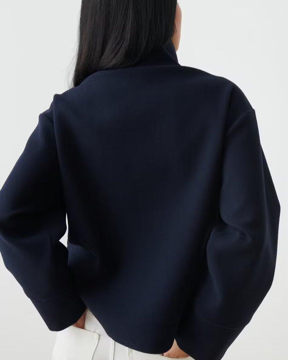 Camilla | High-Neck Button Jacket