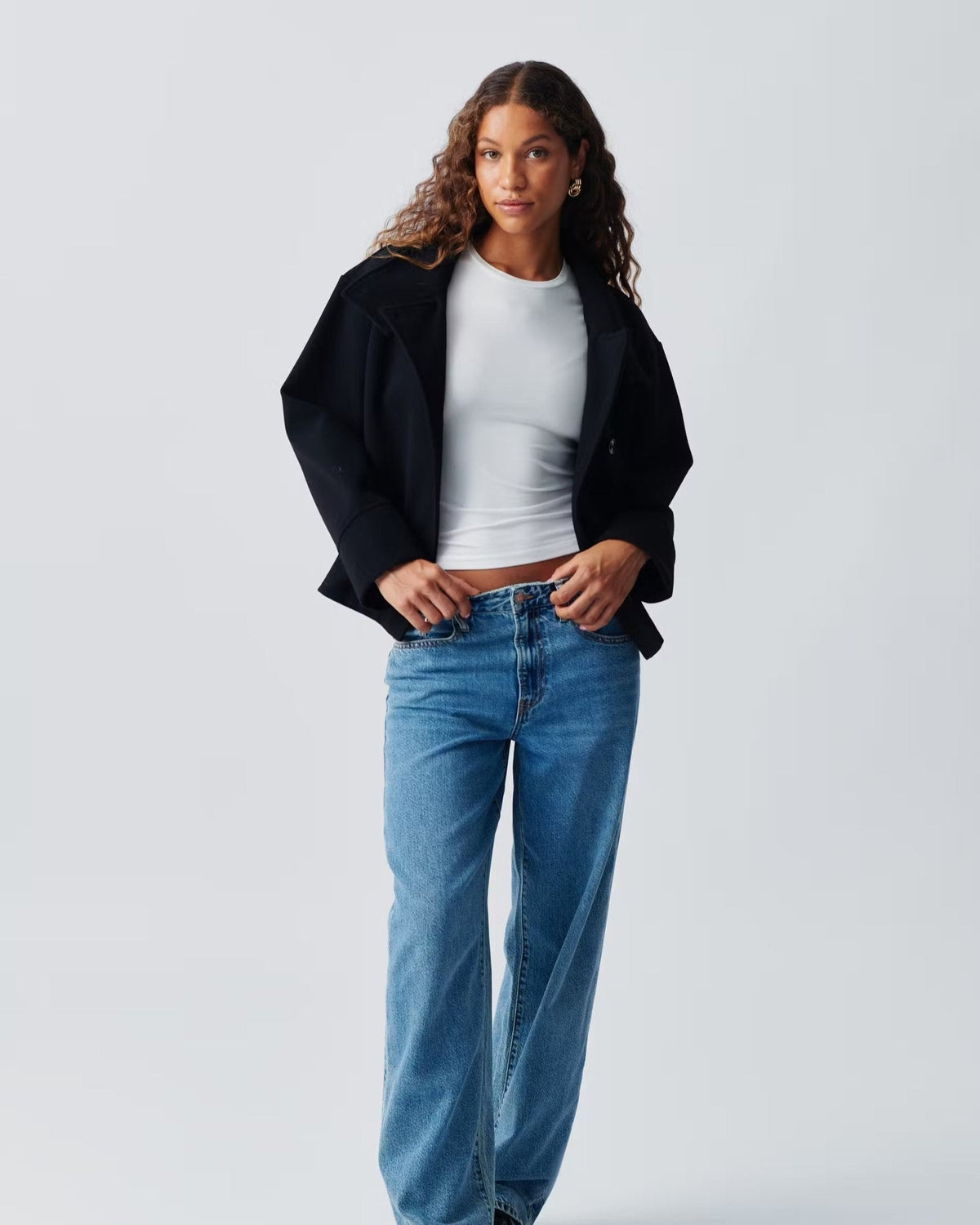 Camilla | High-Neck Button Jacket