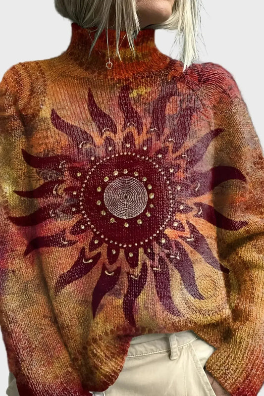 Camilla | Sun Motif Knit Jumper