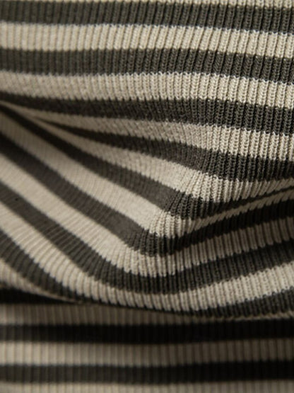 Carlton | Navy Striped Polo Shirt