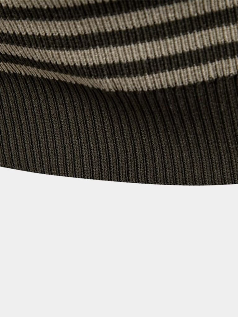 Carlton | Navy Striped Polo Shirt