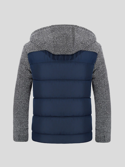 Charles | Navy Padded Gilet Jacket