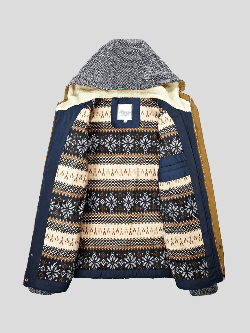 Charles | Navy Padded Gilet Jacket