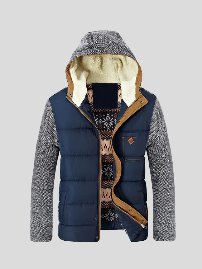 Charles | Navy Padded Gilet Jacket