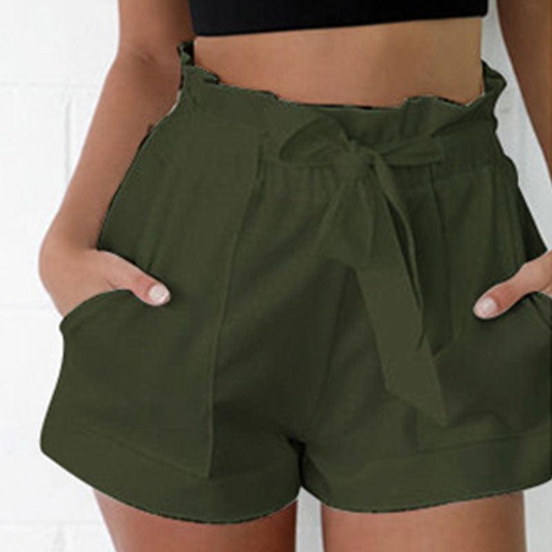 Cecily | Paperbag Waist Shorts