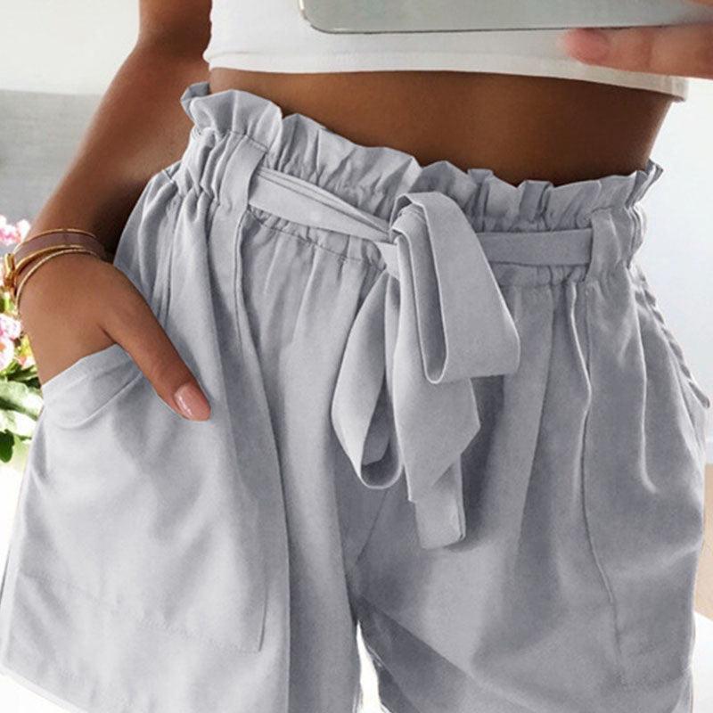 Cecily | Paperbag Waist Shorts