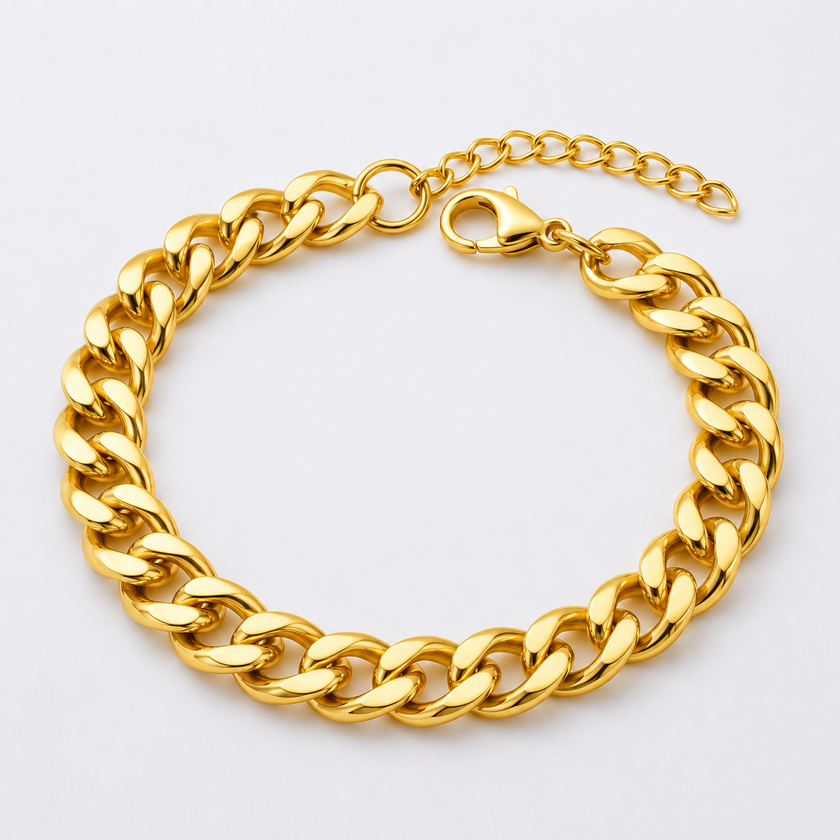 Clara Gold | Curb Chain Anklet